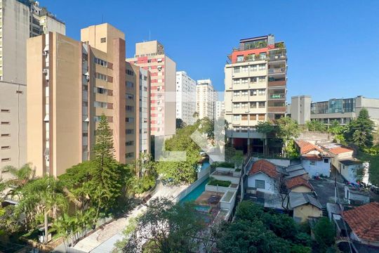 Varanda de kitnet/studio à venda com 1 quarto, 34m² em Cerqueira César, São Paulo