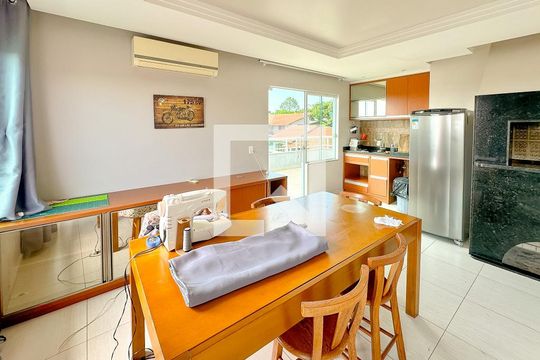 Sala de Jantar de apartamento para alugar com 1 quarto, 140m² em Ingleses do Rio Vermelho, Florianópolis