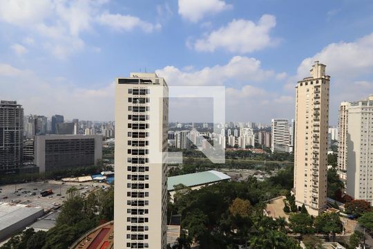 Vista da Varanda de apartamento para alugar com 3 quartos, 156m² em Jardim Fonte do Morumbi, São Paulo