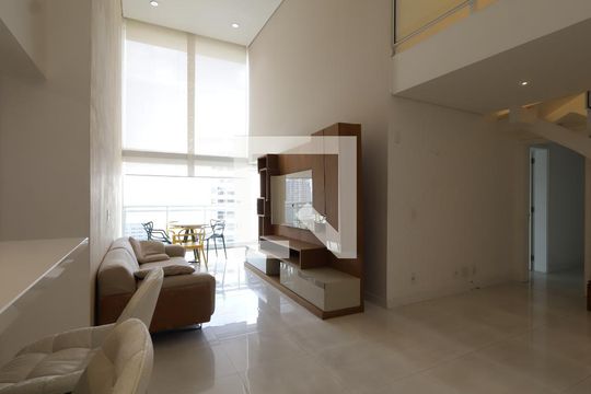 Sala de apartamento para alugar com 3 quartos, 156m² em Jardim Fonte do Morumbi, São Paulo