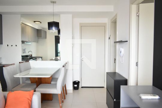 Sala/Cozinha de apartamento para alugar com 1 quarto, 37m² em Vila da Saúde, São Paulo