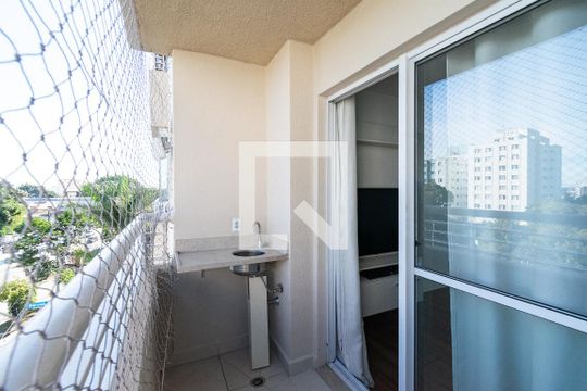 Varanda de apartamento para alugar com 2 quartos, 50m² em Vila Fachini, São Paulo