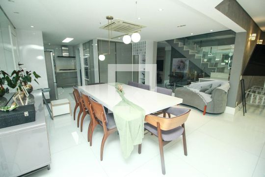 Sala de Jantar de apartamento à venda com 2 quartos, 228m² em Centro, Santo André
