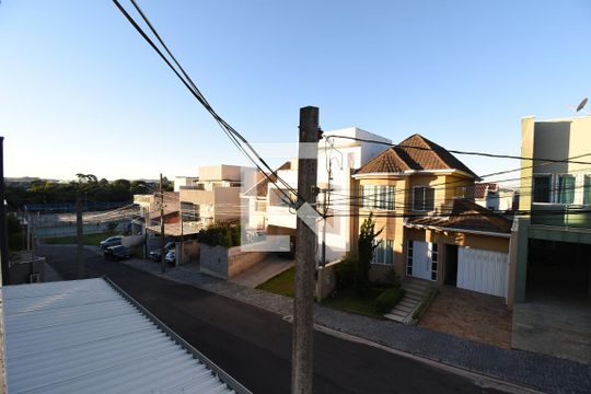 Viste da Suíte de casa de condomínio à venda com 3 quartos, 120m² em Cachoeira, Curitiba