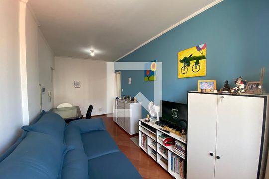 Sala de apartamento à venda com 1 quarto, 47m² em Vila Osasco, Osasco