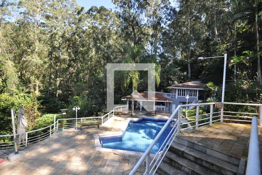 Vista da Varanda da Sala de Jantar de casa à venda com 4 quartos, 510m² em Sítio Barrocada, São Paulo