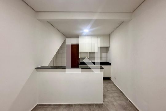 Sala de apartamento para alugar com 1 quarto, 50m² em Jardim Casablanca, São Paulo