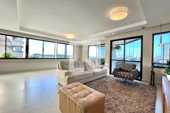 Sala de apartamento à venda com 3 quartos, 180m² em Vila Alexandria, São Paulo