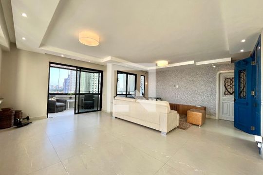 Sala de apartamento à venda com 3 quartos, 180m² em Vila Alexandria, São Paulo