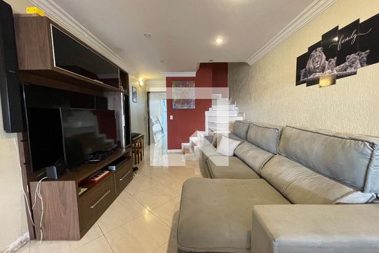 Sala de casa de condomínio à venda com 4 quartos, 150m² em Jardim Alvorada (Butantã), São Paulo