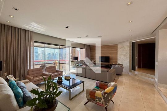 Sala de apartamento à venda com 5 quartos, 784m² em Campo Belo, São Paulo