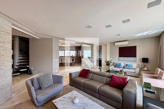 Sala de apartamento à venda com 5 quartos, 784m² em Campo Belo, São Paulo