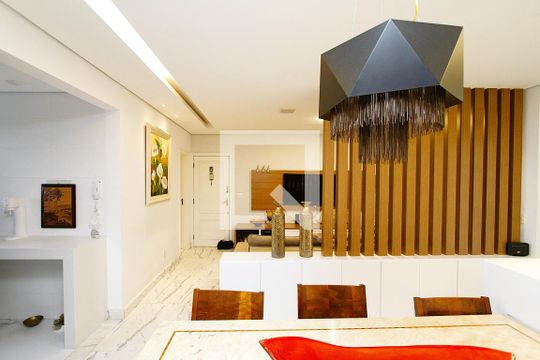Sala de Jantar de apartamento à venda com 3 quartos, 105m² em Alto Caiçaras, Belo Horizonte