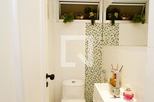 Lavabo de apartamento à venda com 3 quartos, 105m² em Alto Caiçaras, Belo Horizonte