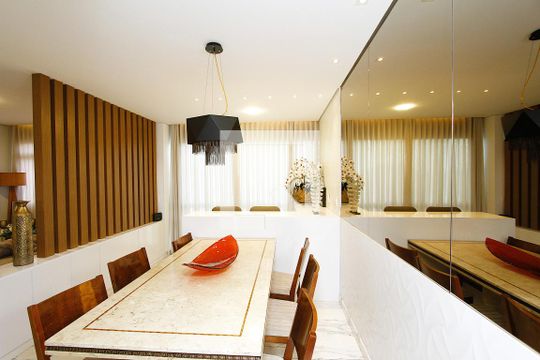 Sala de Jantar de apartamento à venda com 3 quartos, 105m² em Alto Caiçaras, Belo Horizonte