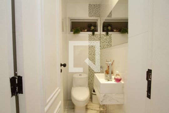 Lavabo de apartamento à venda com 3 quartos, 105m² em Alto Caiçaras, Belo Horizonte