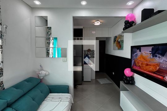 Sala - Sala de Jantar de apartamento para alugar com 2 quartos, 100m² em Vila Camilópolis, Santo André