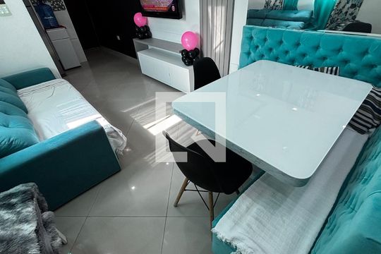 Sala - Sala de Jantar de apartamento para alugar com 2 quartos, 100m² em Vila Camilópolis, Santo André