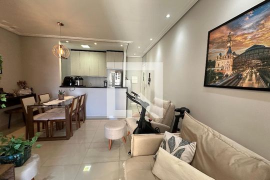 Sala de apartamento à venda com 3 quartos, 71m² em Nucleo Residencial Celia Mota, Barueri