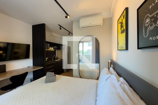 Studio de kitnet/studio para alugar com 1 quarto, 24m² em Jardim Paulistano, São Paulo