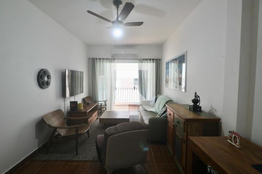 Apartamento para alugar com 1 quarto, 65m² em Tortuga, Guarujá