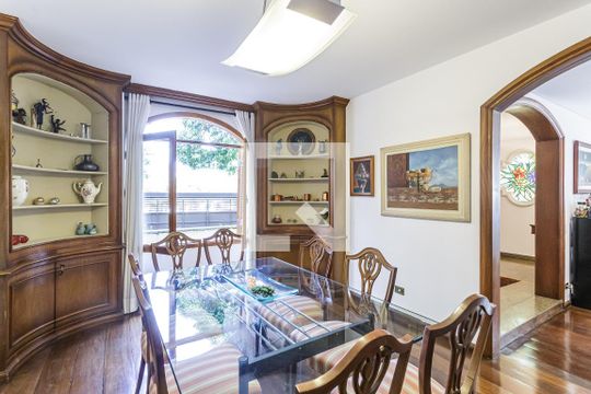 Sala de Jantar de casa para alugar com 4 quartos, 500m² em Indianópolis, São Paulo