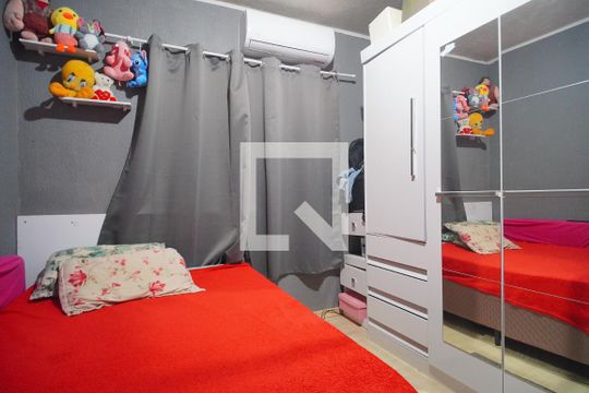 quarto 1 de apartamento à venda com 2 quartos, 55m² em Santos Dumont, São Leopoldo