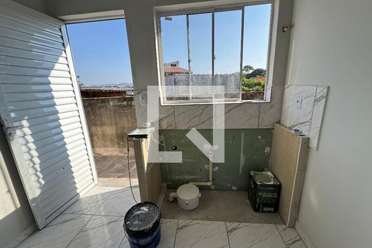 Cozinha e Quarto de kitnet/studio para alugar com 1 quarto, 24m² em Rochdale, Osasco