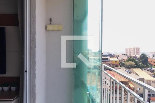 Varanda da Sala de apartamento à venda com 2 quartos, 52m² em Itaquera, São Paulo