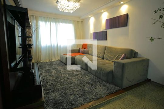 Sala de apartamento à venda com 3 quartos, 135m² em Jardim do Mar, São Bernardo do Campo