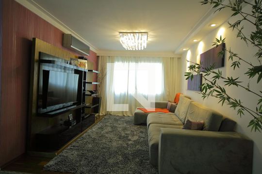 Sala de apartamento à venda com 3 quartos, 135m² em Jardim do Mar, São Bernardo do Campo