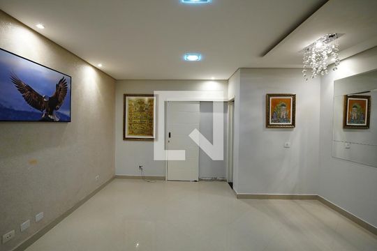 Sala de apartamento à venda com 1 quarto, 70m² em Parque Jaçatuba, Santo André