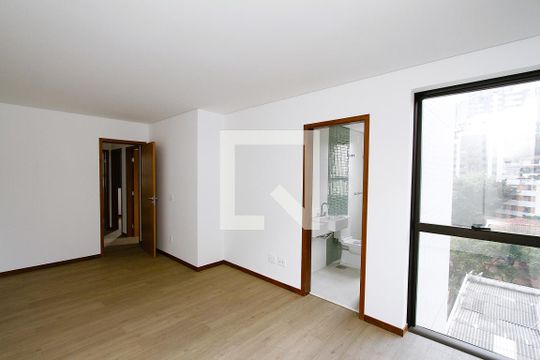 Quarto 1 - Suíte de apartamento à venda com 4 quartos, 135m² em Serra, Belo Horizonte