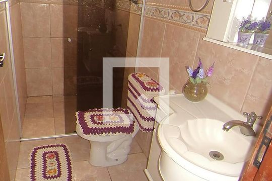 Banheiro de apartamento à venda com 2 quartos, 58m² em Dic IV (Conjunto Habitacional Lech Walesa), Campinas