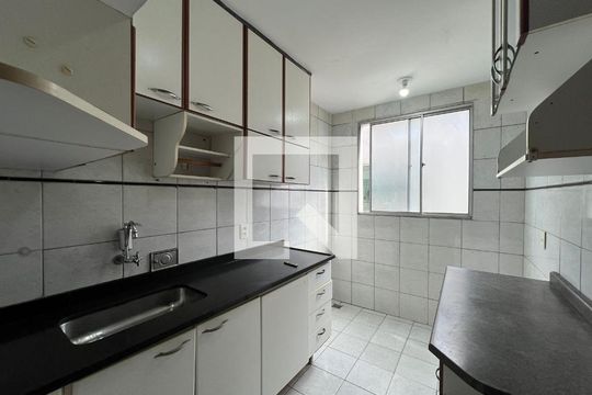 Cozinha de apartamento para alugar com 3 quartos, 136m² em Liberdade, Belo Horizonte