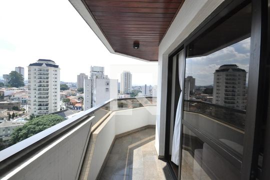 Sacada da Sala de apartamento à venda com 4 quartos, 230m² em Vila Maria Alta, São Paulo