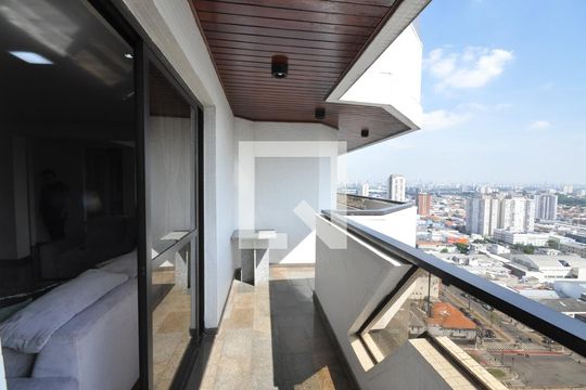 Sacada da Sala de apartamento à venda com 4 quartos, 230m² em Vila Maria Alta, São Paulo