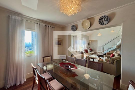 Sala de apartamento à venda com 4 quartos, 320m² em Brooklin, São Paulo