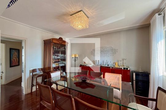 Sala de apartamento à venda com 4 quartos, 320m² em Brooklin, São Paulo
