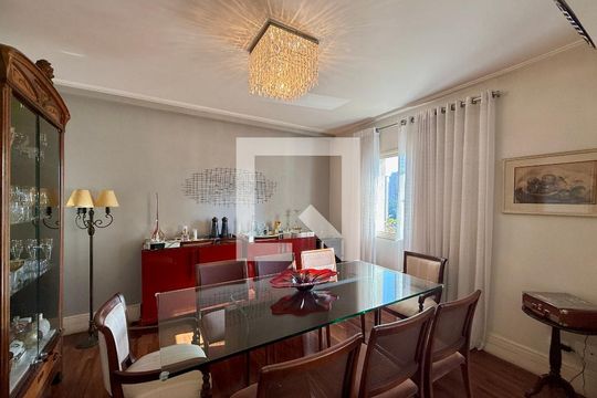 Sala de apartamento à venda com 4 quartos, 320m² em Brooklin, São Paulo