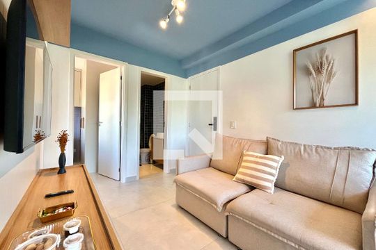 Sala de apartamento à venda com 2 quartos, 34m² em Vila Guarani (zona Sul), São Paulo