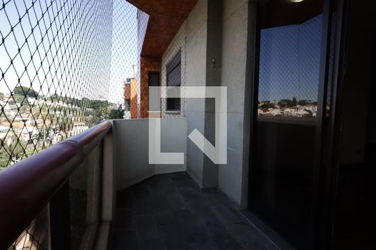 Varanda da Sala de apartamento para alugar com 4 quartos, 136m² em Morumbi, São Paulo