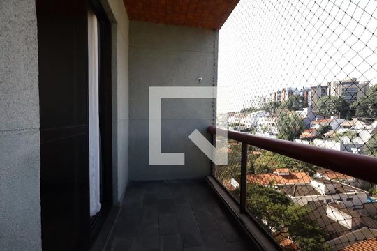 Varanda da Sala de apartamento para alugar com 4 quartos, 136m² em Morumbi, São Paulo
