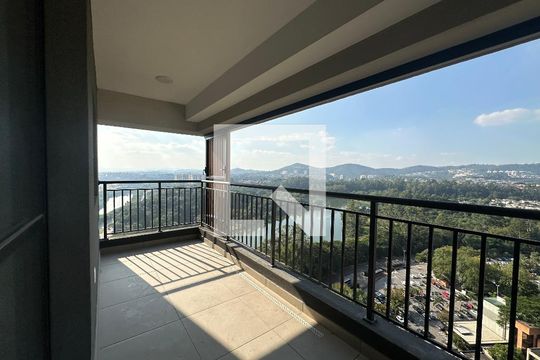 Varanda da Sala de apartamento para alugar com 3 quartos, 95m² em Alphaville Empresarial, Barueri