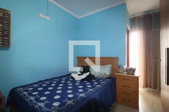 Quarto 1 suíte de casa para alugar com 3 quartos, 116m² em Cidade São Jorge, Santo André