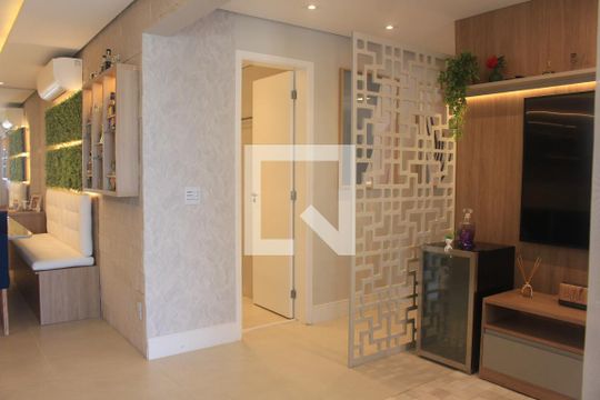Sala de apartamento à venda com 3 quartos, 80m² em Osvaldo Cruz, São Caetano do Sul
