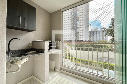 Varanda de apartamento à venda com 2 quartos, 60m² em Jardim Prudência, São Paulo