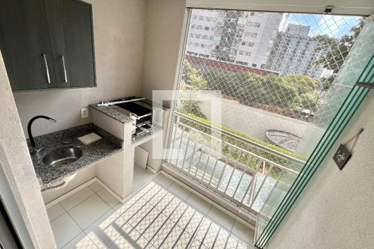 Varanda de apartamento à venda com 2 quartos, 60m² em Jardim Prudência, São Paulo