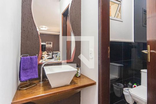 Lavabo de casa para alugar com 4 quartos, 450m² em Campestre, Santo André