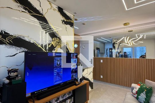 Sala de apartamento à venda com 3 quartos, 69m² em Jardim Timbauhy, Barueri